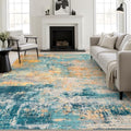 5x8 Area Rug Living Room (Rosy Haze / 5' x 8' (Rectangular))