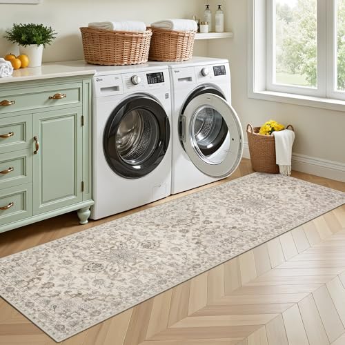 Hallway Runner Rug (Brown Beige / 2'6" x 8' (Runner))