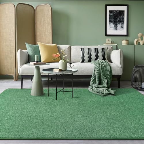 2x8 Runner Rug for Hallway (2' x 8' (Runner) / Green and White)