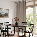 60 Inch Extra Wide 100% Blackout 108 Inch Curtains 1 Panel (Burlywood Birch / 60"W x 108"L (Pack of 1))