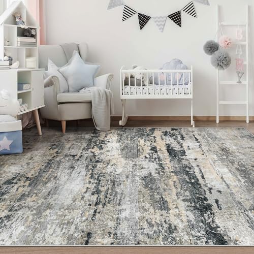 Area Rugs 6x9 for Living Room (Blackgreybrown / 6' x 9' (Rectangular))