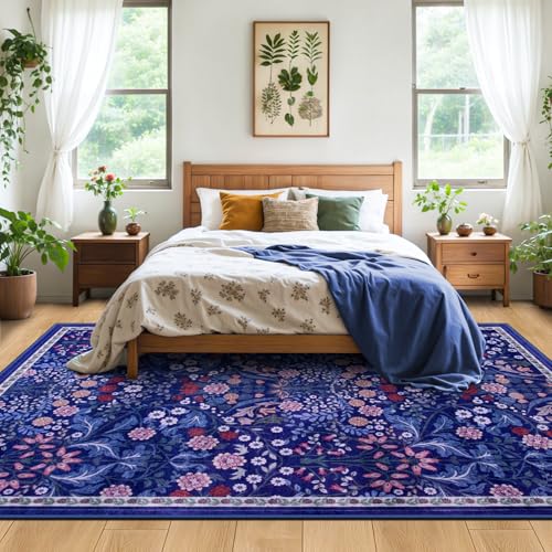 Area Rug 10x12 Living Room (Blue / 10' x 12' (Rectangular))