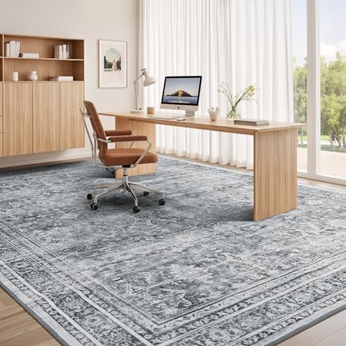 10x14 Area Rugs for Living Room (Blue/Grey / 10' X 14' (Rectangular))