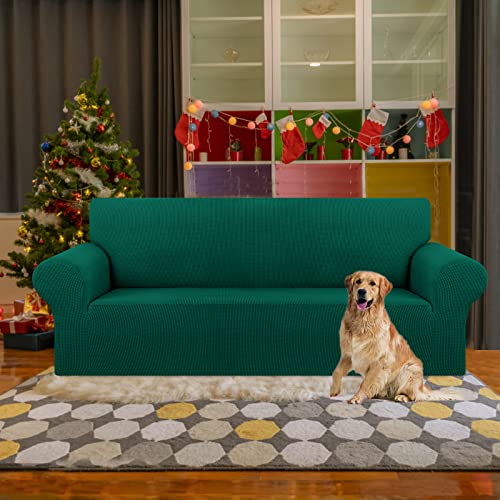 Stretch Couch Covers for Sofa (Hunter / Large)