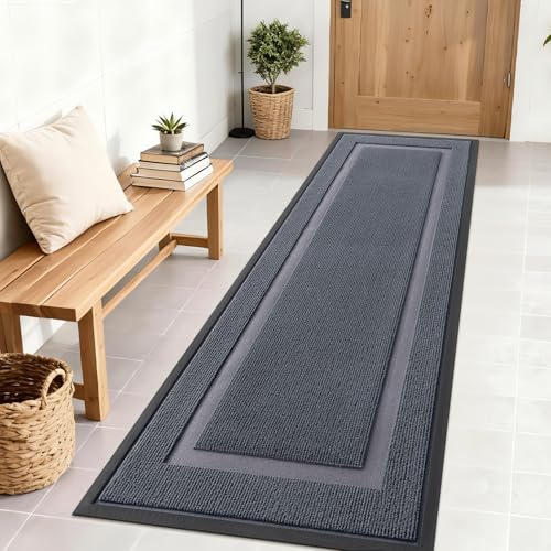 Front Door Mat Outside 71x23 (Light Grey / 71" x 23")