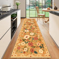 2x10 Runner Rug (Orange / 2' x 10' (Rectangular))
