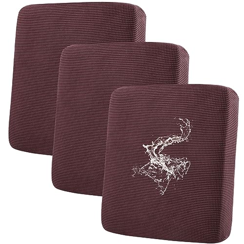 Waterproof Couch Cushion Covers for Pets (Chocolate / 3PCS)