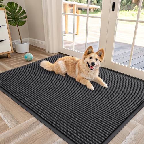 Front Door Mat 47x30 (Charcoal Grey / 47" X 30")