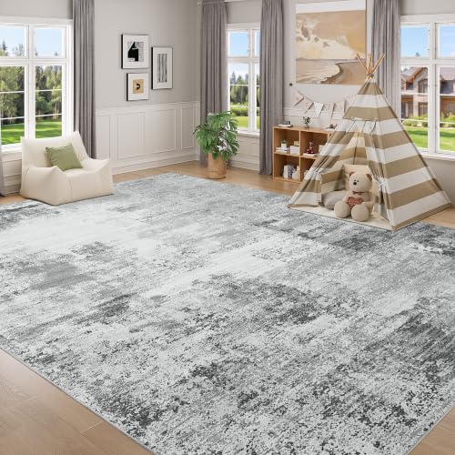 9x12 Area Rug (Black Gray / 9' x 12' (Rectangular))