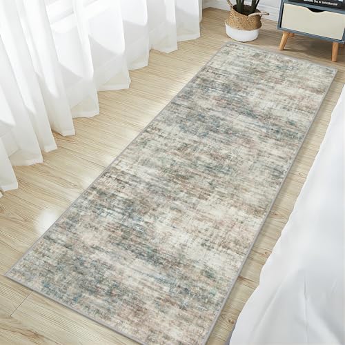 2'6''x8' Runner Rugs Washable Rug (Multi Color / 2'6" x 8' (Runner))