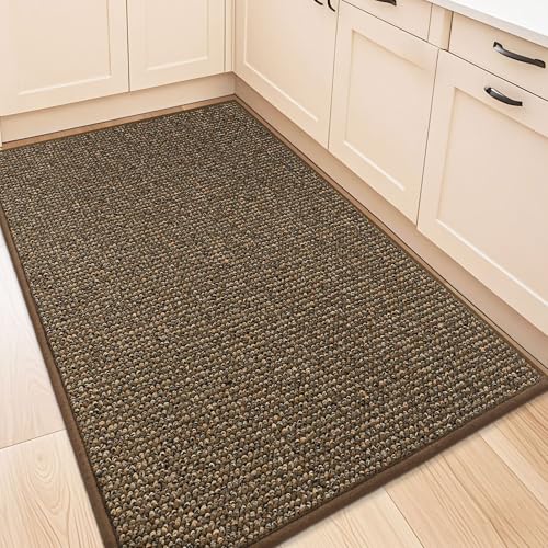 Kitchen Rugs 32"x48" (Brown / 32" X 48" (Rectangular))