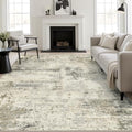 5x8 Area Rug Living Room (Ash Brown / 5' x 8' (Rectangular))