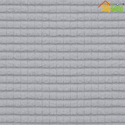 Stretch 1 Piece Chair Couch Cushion Cover for Sofa (Small / Silver Gray)