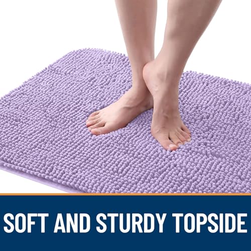 Dog Door Mat for Muddy Paws 47x17 (Lavender / 47" X 17")