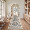 Washable Runner Rugs 2x12 Long for Hallway Kitchen Soft (Navy Blue / 2' x 12' (Runner))