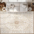 Area Rugs 9x12 Vintage Rug (Light Beige Brown / 9' X 12' (Rectangular))