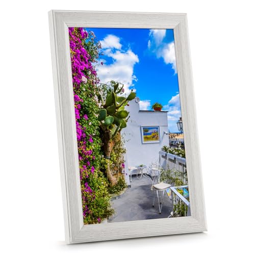 6x11 Wood Frame White (White / 6x11)
