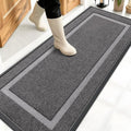 Front Door Mat Outside 59x20 (Dark Grey / 59" x 20")