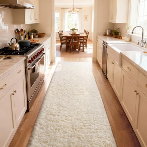 2x10 Runner Rug for Hallway (2- Ivory / 2' x 10' (Rectangular))
