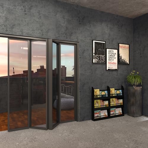 Concrete Wallpaper Countertops Contact Paper Blue Grey Cement Wall Paper (blue/grey / 15.8" x 354")
