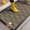 WeatherMAX Door Mat (Tan Pawprints / 35" x 23")
