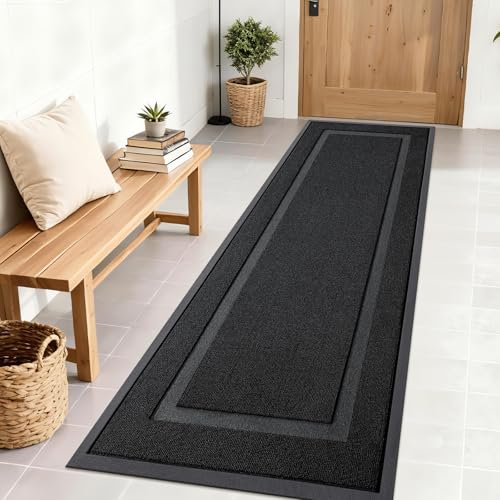 Front Door Mat Outside 71x23 (Jet Black / 71" x 23")