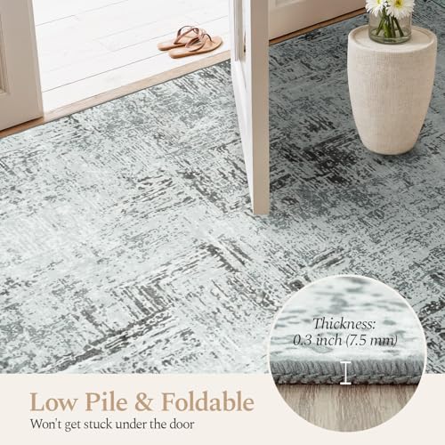 9x12 Area Rugs for Living Room (Blue Spruce / 9' x 12' (Rectangular))
