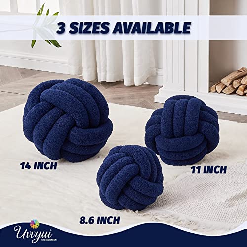Knot Pillow Ball (Navy / Small (Pack of 1))