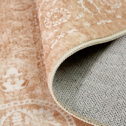 3x6 Washable Runner Rug (Brick / 3x6)