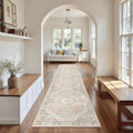 Washable Runner Rugs 2x10 Long for Hallway Kitchen (Pink/Gray / 2' x 10' (Runner))