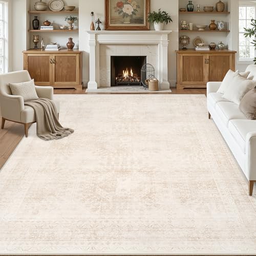 8x10 Area Rugs Living Room (Beige / 8' x 10' (Rectangular))