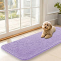 Dog Door Mat for Muddy Paws 47x17 (Lavender / 47" X 17")