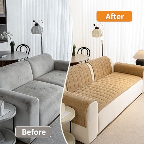 Couch Covers for Dogs (Light Brown / 1PC/27.6"x59.1")