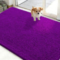 Dog Door Mat for Muddy Paws 48x30 (Purple / 48" X 30")