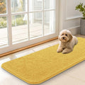 Dog Door Mat for Muddy Paws 47x17 (Yellow / 47" X 17")