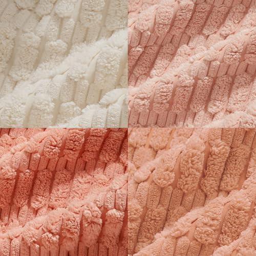 4 Packs Decorative Throw Pillow Covers for Living Room Couch Bed (20" x 12" (Pack of 4) / Pink Series)