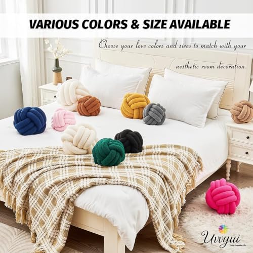 Knot Pillow Ball (Black / Small (Pack of 1))