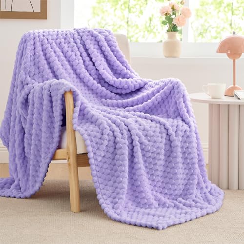 Lavender Large Throw Blanket for Couch (Lavender / Throw XL(50"x70"))