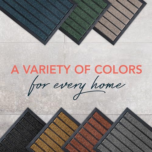 Extra Durable Door Mat Outside Entrance (30" x 17" (Rectangular) / Bright Brown)
