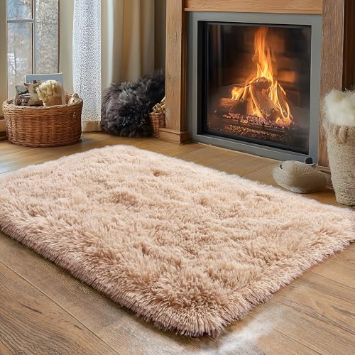 Small Area Rug (3' x 2' (Rectangular) / Camel)