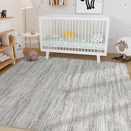Boho 10x14 Area Rug Living Room Rugs Machine Washable Grey (A-grey / 10' x 14' (Rectangular))