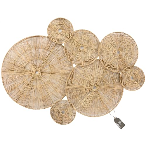 Set of 7 Boho Wall Decor (Classic jute color)