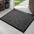 Super Absorbent Front Door Mat (Grey / 1'5" x 2'6" (Rectangular))