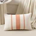 Set of 1 Boho Coral Lumbar Decorative Throw Pillow Cover 12x20 Inch for Couch Bed Sofa Chair (20" x 12" (Pack of 1) / Coral)