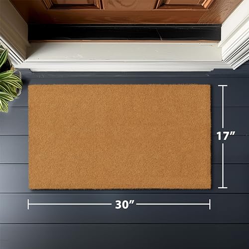 Natural Coco Coir Non (Plain Brown / 17x30)