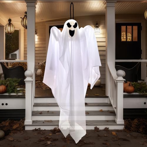 1 PC 27.5" Halloween Hanging Ghost Decorations Outdoor