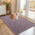Dog Door Mat for Muddy Paws 45x27 (Deep Plum / 45" X 27")