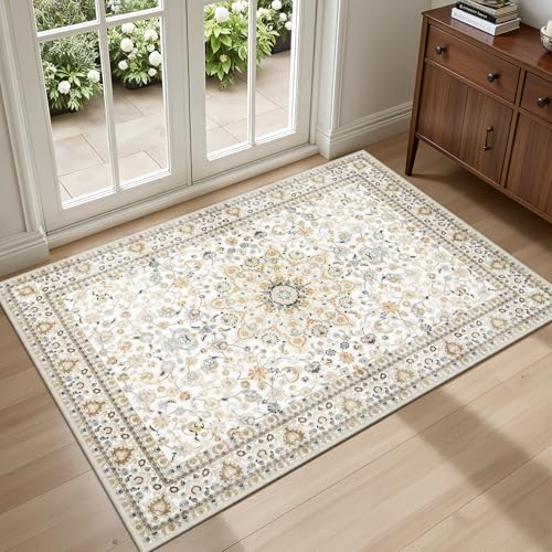 2x3 Area Rugs Living Room (Beige / 2' x 3' (Rectangular))