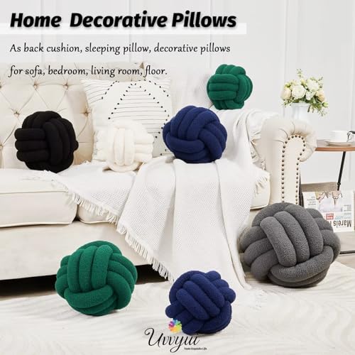 Knot Pillow Ball (Black / Small (Pack of 1))