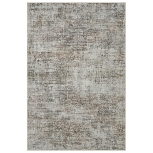 4x6 Area Rugs for Living Room (Brown/Black / 4' x 6' (Rectangular))